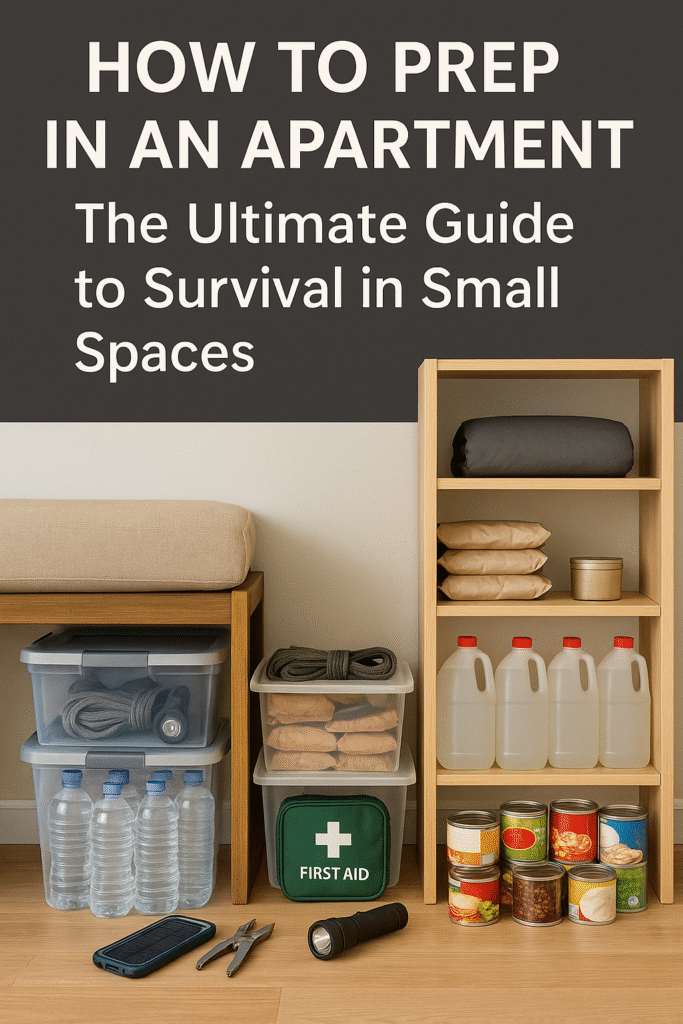 How to prep in an apartment survival guide — essential tips for small-space preppers